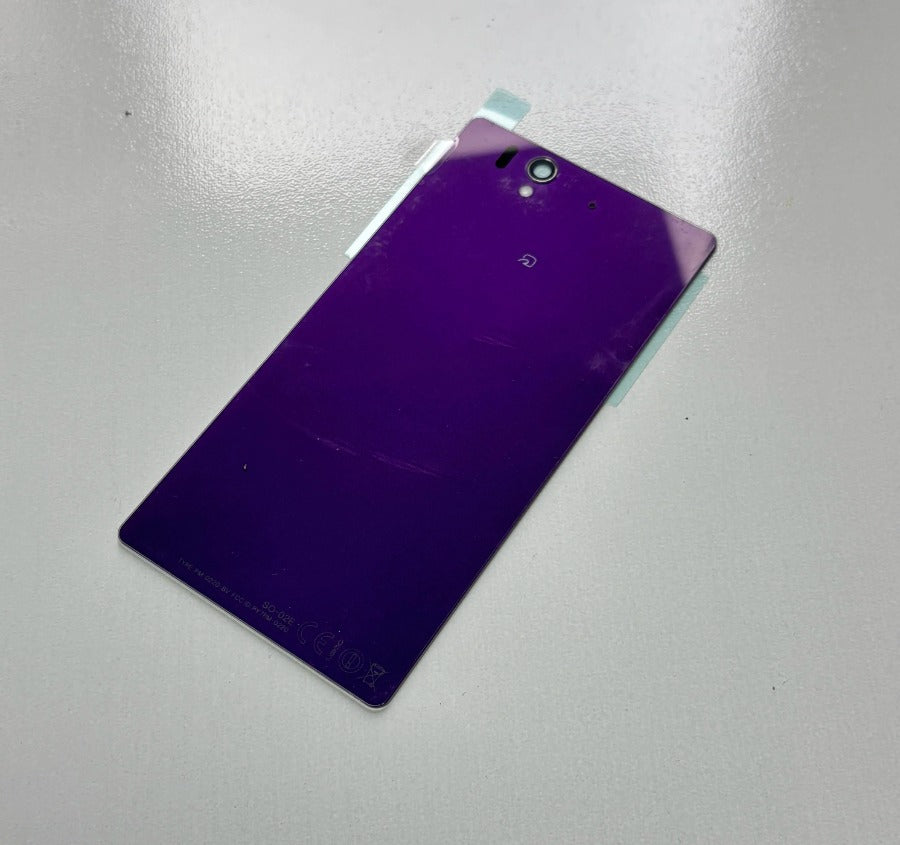 High Quality Back Cover For Sony Xperia Z Back Battery Cover Rear Glass C6603 C6602 C6616 C6606 Housing Door Replacement Parts Sony phone repair parts