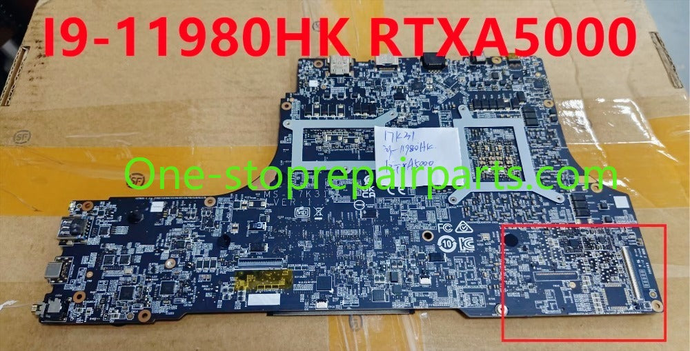 Original For MSI GE76 RAIDER 11UG MS-17K3 MS-17K31 laptop Motherboard WITH i7-11800H RTX3060 I9-11980HK RTXA5000 Tested Fast Ship MSI laptop repair parts