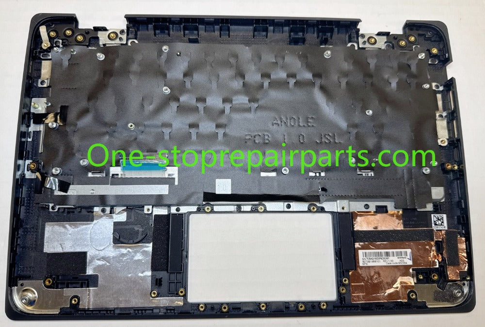 Original new Upper C-cover with US keyboard Assembly Non-Backlit Without PEN Cradle For HP Pro x360 Fortis 11 inch G9 Palmrest keyboard US N00449-001 TOP COVER W/KEYBOARD JET BLACK HP laptop repair parts