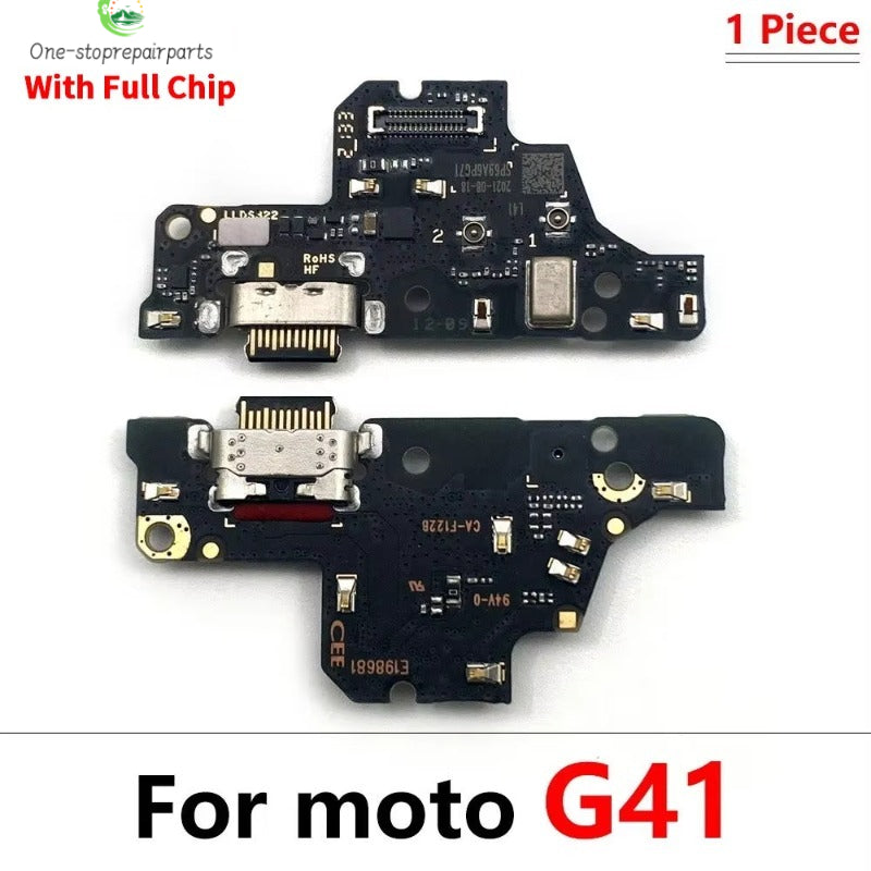 New For Moto G10 G20 G30 G50 G31 G41 G71 G60s G51 G22 G72 5G USB Charge Port Jack Dock Connector Charging Board Flex Cable Motorola phone repair parts