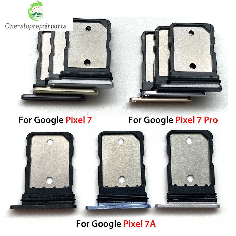 SIM Card Slot SD Card Tray Holder Adapter For Google Pixel 7 / Pixel 7 Pro / Pixel 7A / Pixel 8 / Pixel 8 Pro / Pixel 8A Google Pixel phone repair parts