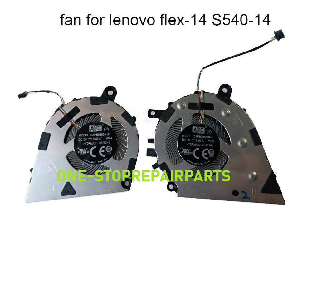 CPU Cooling Fan for Lenovo IdeaPad S540 14API 14IML Flex-14API BAPB0505R5H BAPB0605R5H Computer PC Graphics Card Cooler Radiator Lenovo laptop repair parts