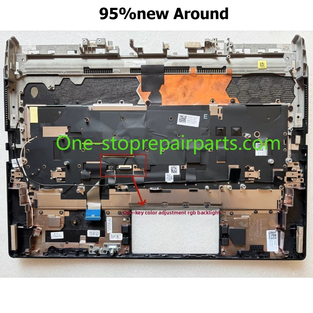Upper case keyboard for Alienware M18 R1 M16 R1 R2 M15 R5 R6 R7 palm rest keyboard C case kit MVCNK 0MVCNK RGB mechanical keyboard
