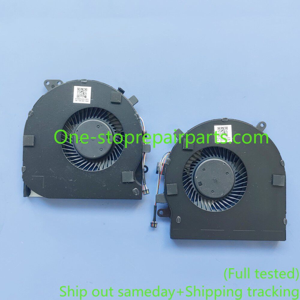 CPU GPU cooling fan for RAZER RZ09-0270 Blade 15 RZ09-0300 RZ09-0328 DFS501105PR0T FNL3 5V 0.5A DFS5K121142621 FNL5 cooler fans
