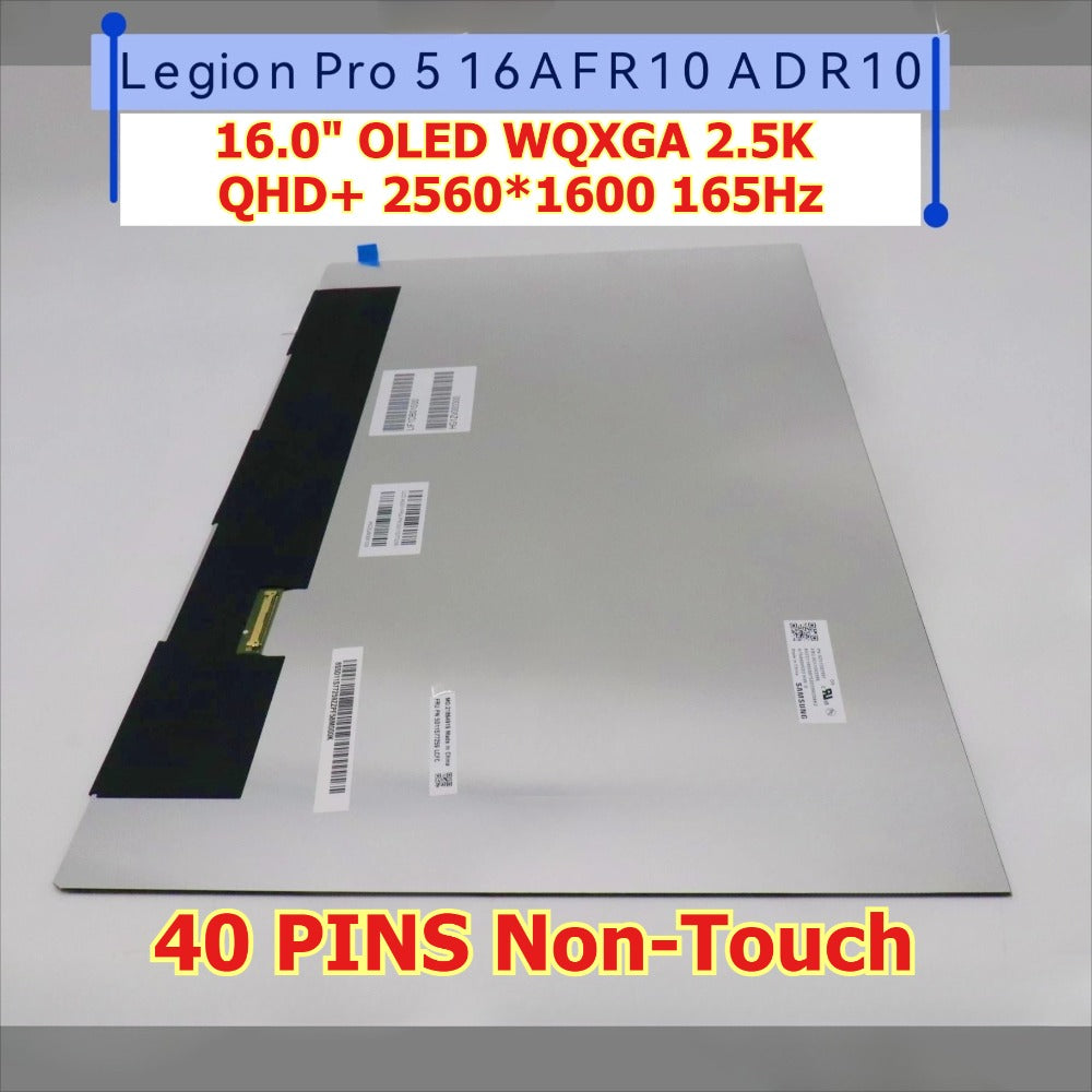 LCD Module 16" WQXGA Non-Touch OLED display panel for Lenovo Legion Pro 5 16AFR10 ADR10 2.8k Oled LCD screen ATNA60HS03 5D11S77259