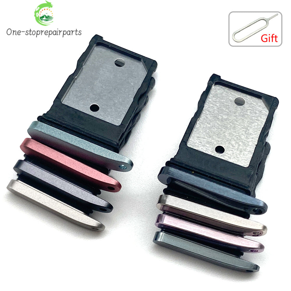 10Pcs, New For Google Pixel 9 / Pixel 9 Pro / Pixel 9 Pro XL SIM Card Slot SD Card Tray Holder Adapter Google Pixel phone repair parts