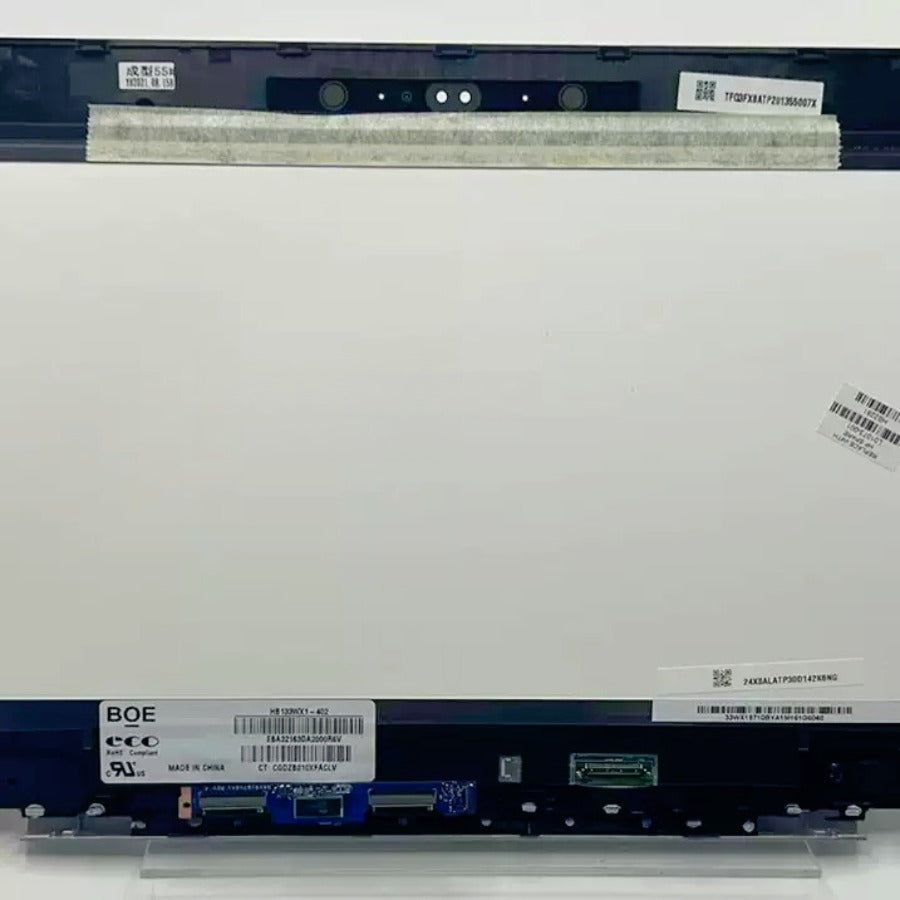 HB133XW1-402 L01073-001 13.3 LCD Laptop LED Digitizer Panel w/Bezel 1366x768 30 Pins for HP ProBook 430 G5 440 G5 G6 x360 430 G5 K12  x360 G5 EE G6 EE G7 EE 60Hz  LCD Display Touch screen Panel Assembly+w/Bezel HP laptop repair parts