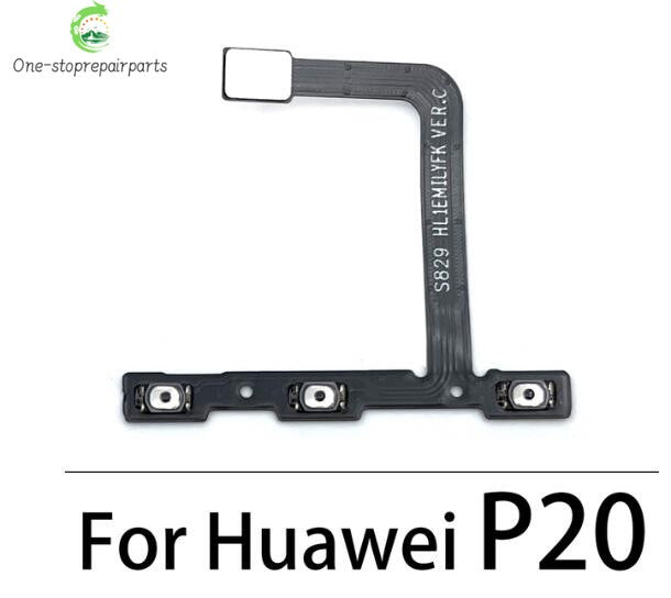 Power Switch On Off Button Volume control Key Button Flex Cable For Huawei P20 P30 P40 P50 P60 Pura 70 Pro Lite P50E Huawei phone repair parts