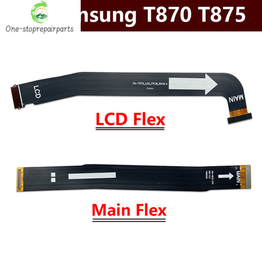 New For Samsung Tab S7 SM-T870 SM-T875 T870 T875 Main Board Motherboard Connector LCD Display Flex Cable Samsung phone repair parts