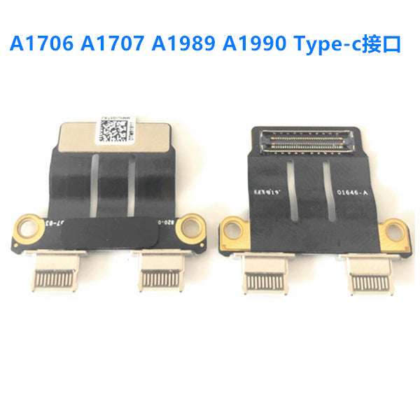 (Shipping fee not include)for apple macbook A1706A1707A1989 A1990A2289A2251A2338A2141 type-c charging port dc jack