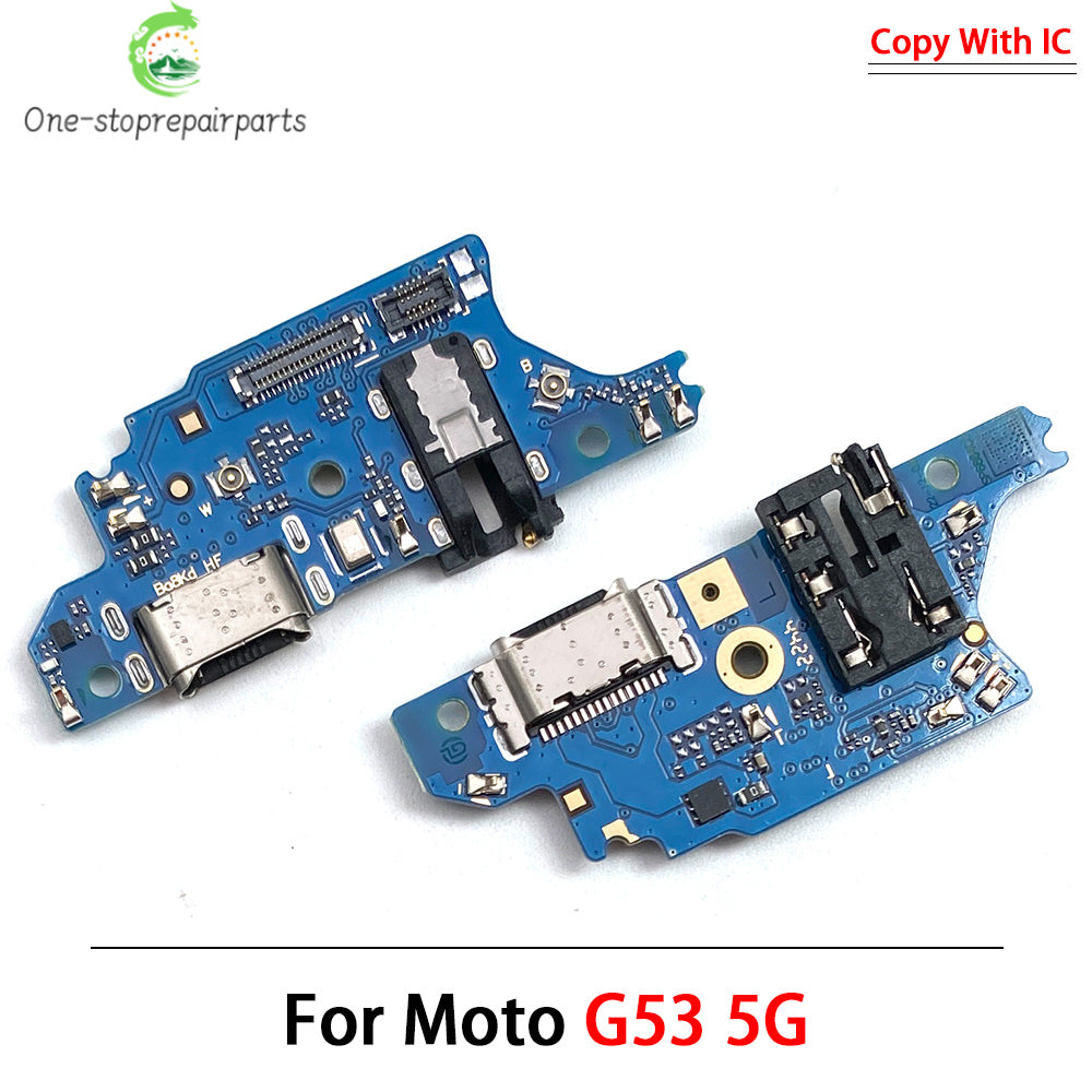 For Motorola Moto E13 E22 E20 E30 E32 G13 G22 G23 G32 G52 G53 G82 G72 USB Charging Port Dock Charger Connector Board Flex Cable Motorola phone repair parts