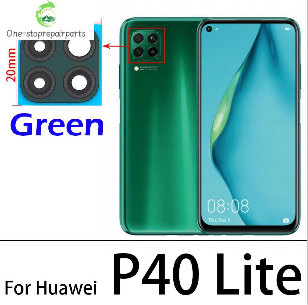 10Pcs/lot,  Back Rear Camera Glass Lens Cover With Adhesive For Huawei P20 P30 P40 P50 Pro Lite E 5G Huawei phone repair parts
