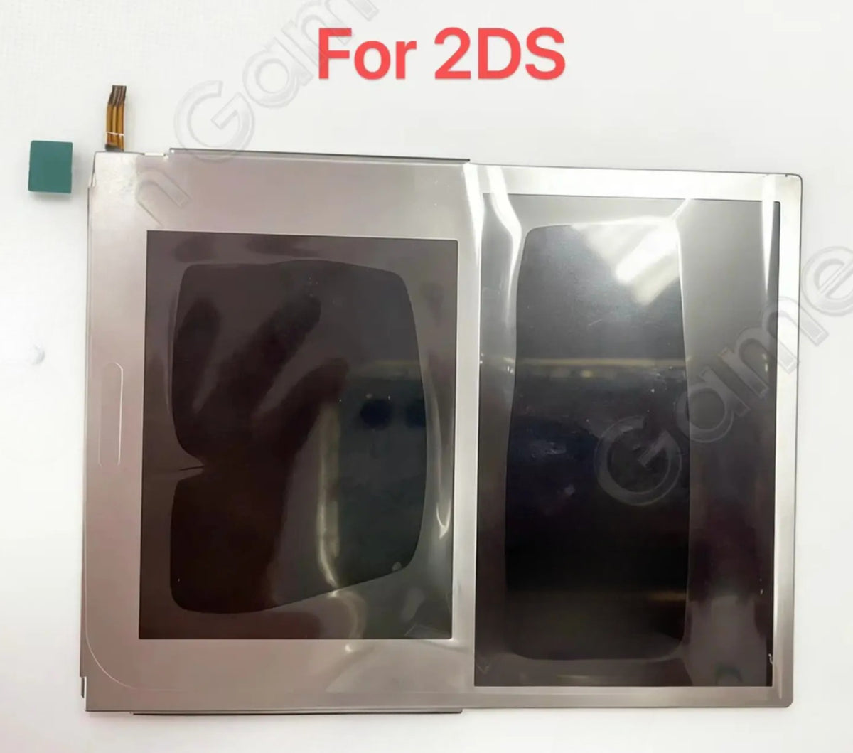 1PCS Original NEW Top Bottom LCD Display Screen For 2DS Replacement LCD Screen Accessories Dropshipping +Protective Film Game console repair parts
