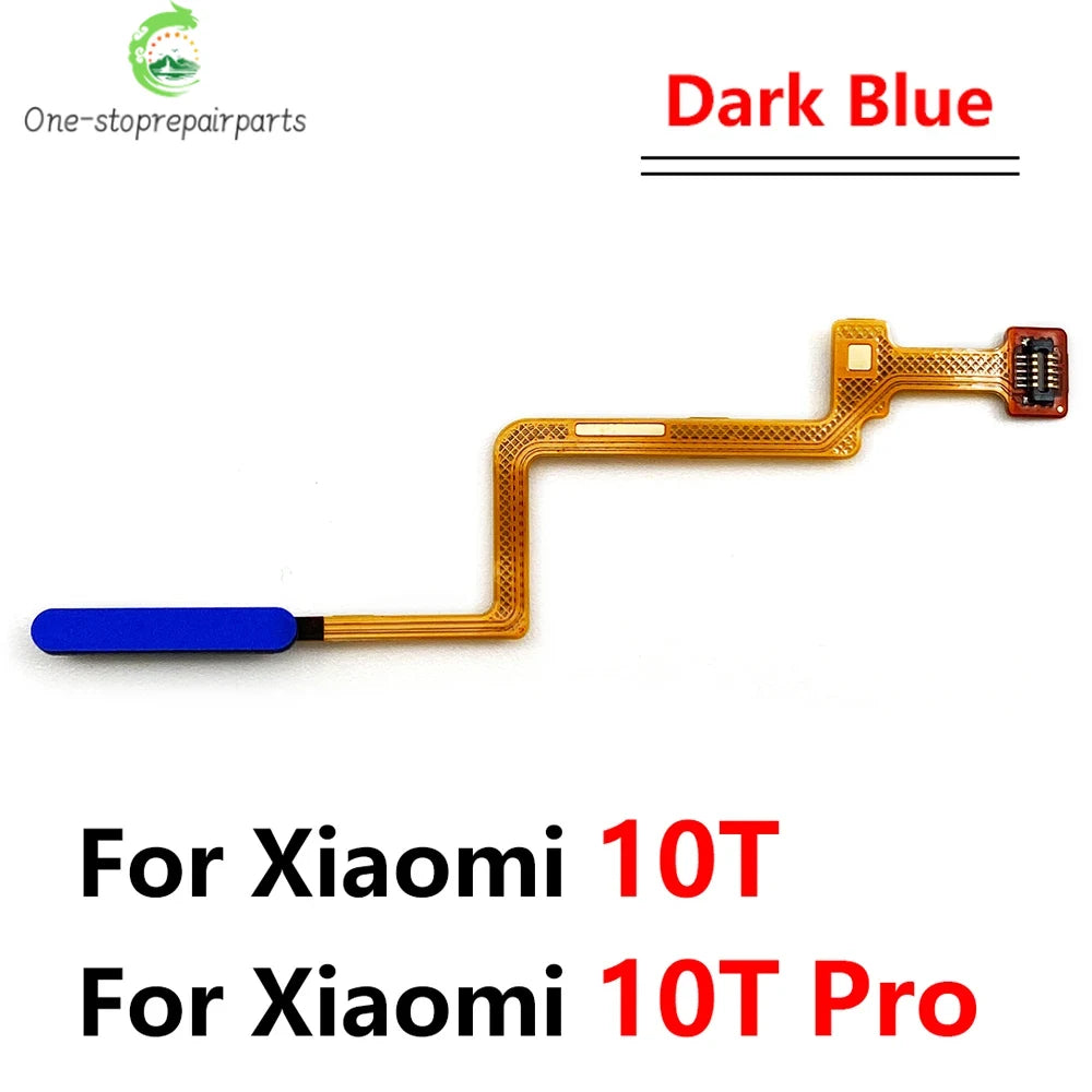 New  For Xiaomi Mi 10T 11T Pro / Mi 11 Lite Fingerprint Sensor Home Return Key Menu Button Flex Cable Replacement Parts  Xiaomi  Xiao mi phone repair parts