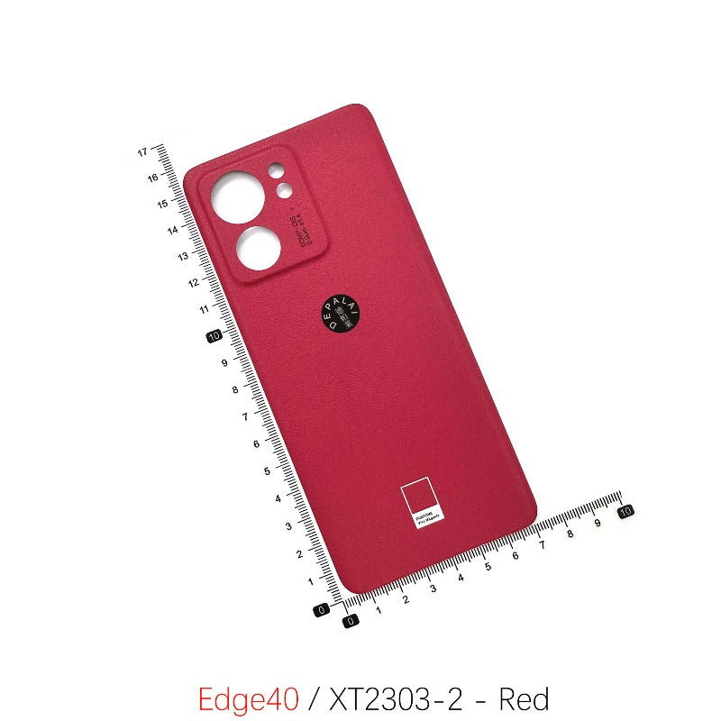 Battery back housing cover for Motorola Edge40 40Pro EdgeX40 X50 Ultra mobile phone back case back cover