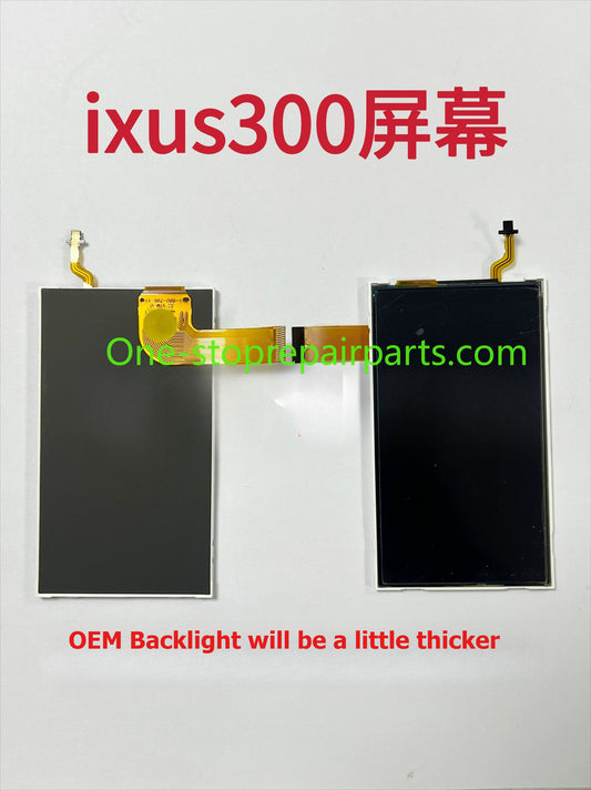 Canon IXUS300 HS IXY30S SD4000 Camera LCD screen dispaly backlight  panel repair