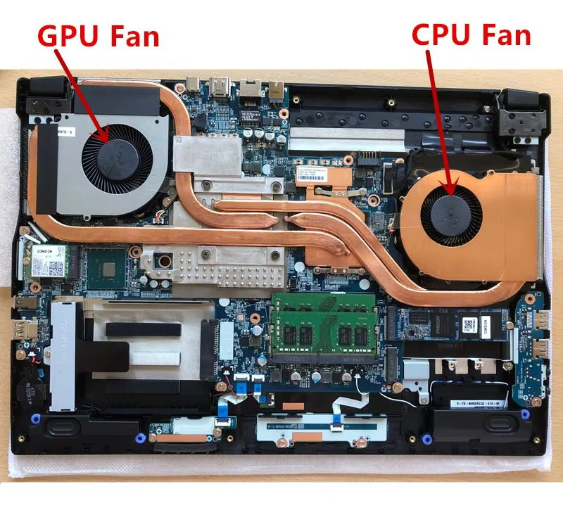 New Original Laptop CPU GPU Cooling Fan For GIGABYTE AORUS 5 KB  Medion erazer P15805 FLHF FLHJ 6-31-NH503-201 6-31-NH5D2-100 Gigabyte laptop repair parts