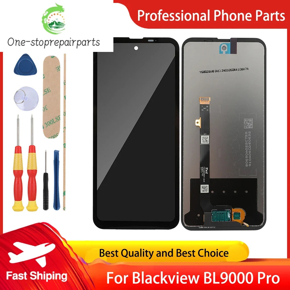 New Touch Digitizer For Blackview BL8000 BL9000 Pro OSCAL Pilot 3 LCD Display Screen Digitizer Assembly Free Disassembly Tool Blackview phone repair parts