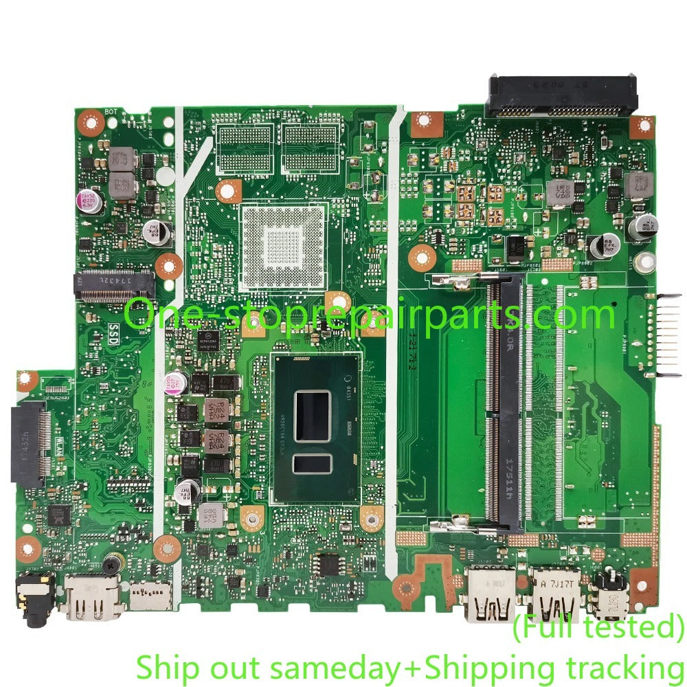 X507UA Mainboard For ASUS X507UAR A507UA R507UA F507UA Y5000UA Laptop Motherboard CPU I3 I5 I7 6th-7th-8th Gen UMA DDR4