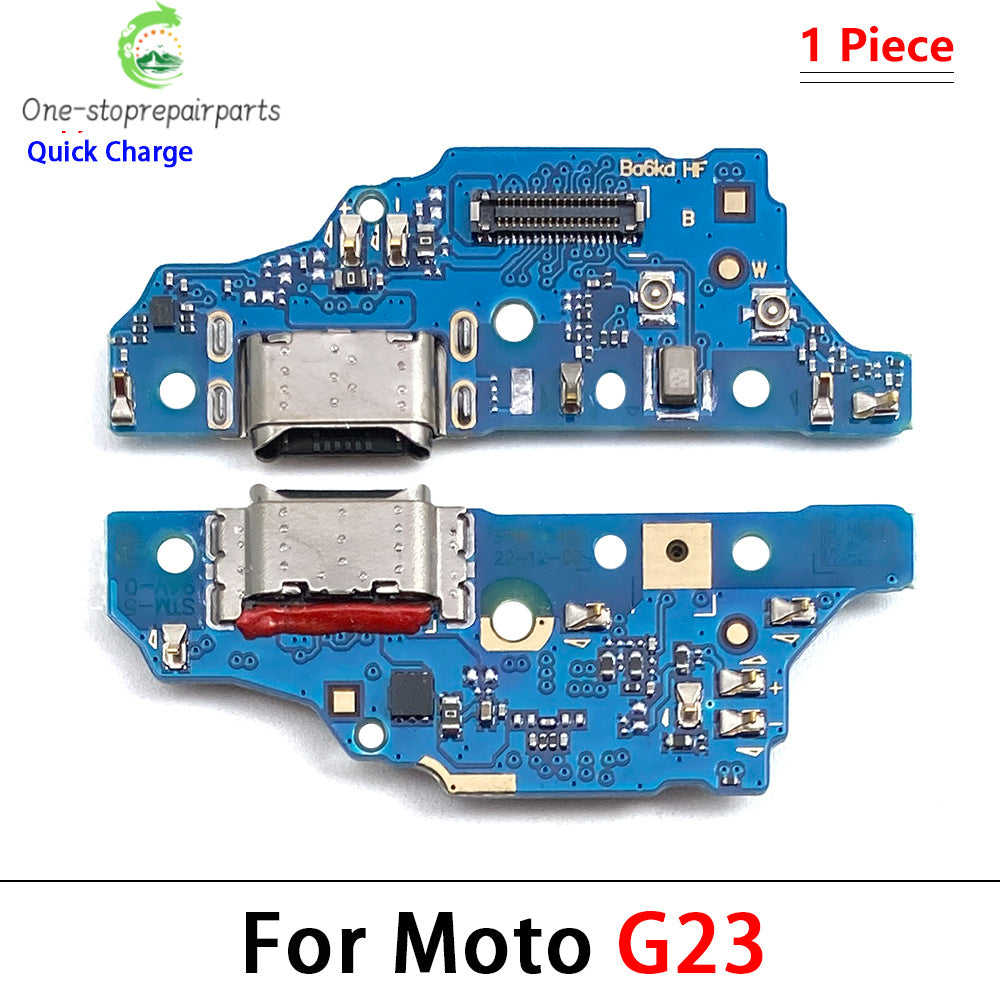For Motorola Moto E13 E22 E20 E30 E32 G13 G22 G23 G32 G52 G53 G82 G72 USB Charging Port Dock Charger Connector Board Flex Cable Motorola phone repair parts