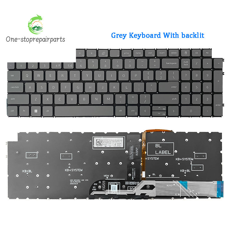 New ORIGINAL Laptop Keyboard For DELL Vostro 15 3510 3515 3520 3525 5510 5515 P106F Dell laptop repair parts