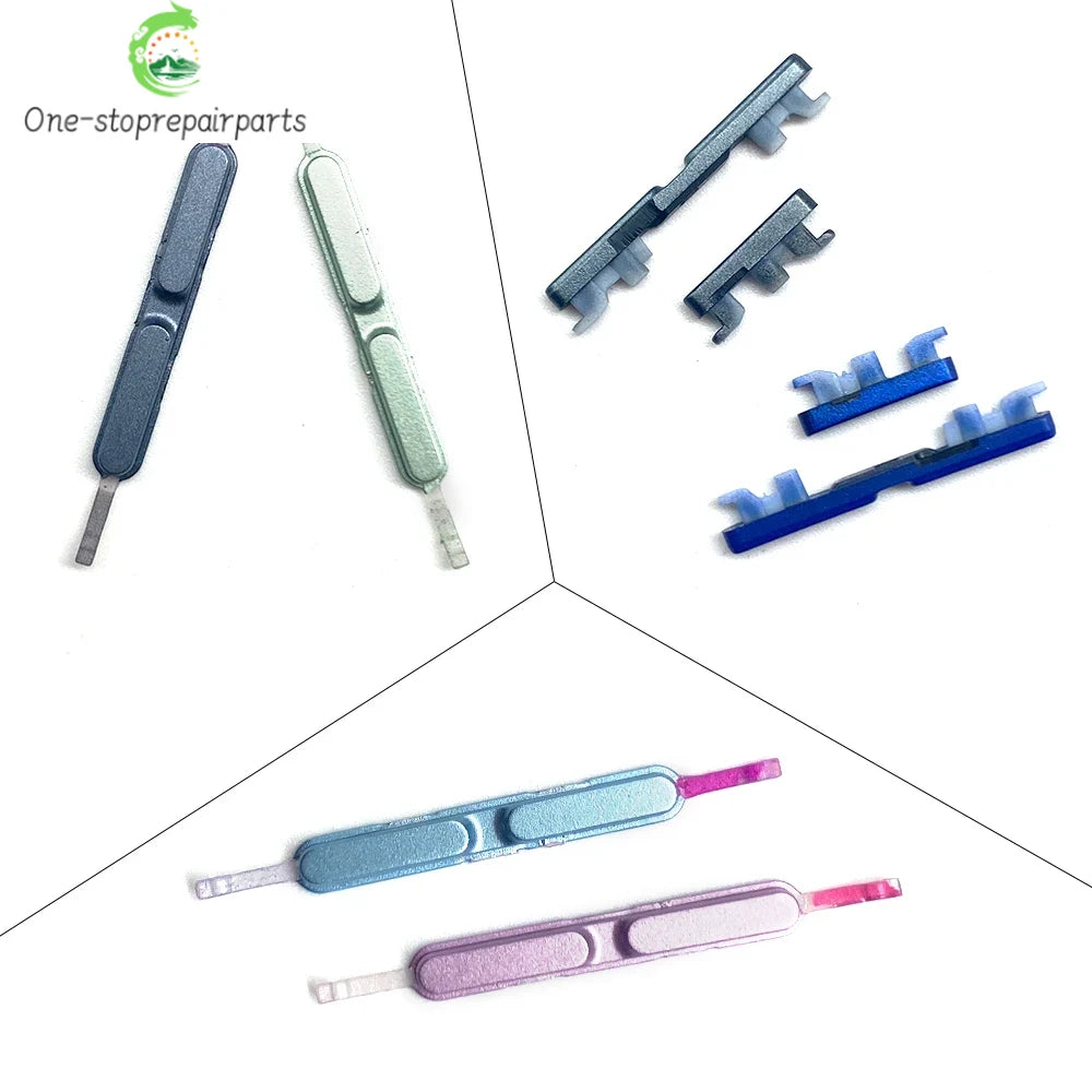 10Pcs,Power Switch On Off Button Volume Key Button Flex Cable For Motorola Moto G05 G15 G35 G45 G55 G85 Motorola phone repair parts