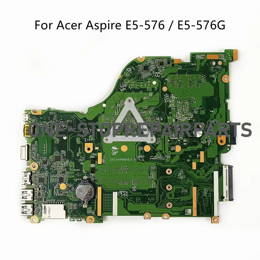 DAZAARMB6E0 For Acer Aspire E5-576 E5-576G ZAAR Laptop Motherboard With Intel i3 i5 i7 CPU 940MX 2GB Video Card 100% Full Tested Acer laptop repair parts