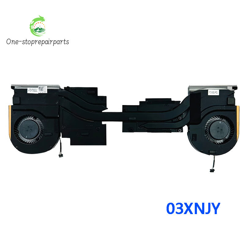 NEW Original LAPTOP CPU GPU Cooling Fan With Heatsink For Dell Precision 7550 7560 03XNJY 08RVMW Dell laptop repair parts
