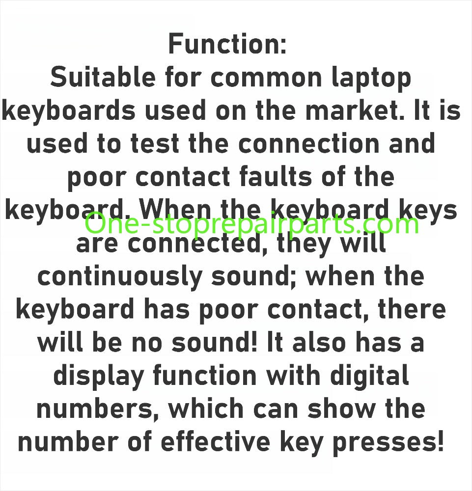 USB port connector Universal Laptop Keyboard Testing device Testing Keyboard Tools Laptop Keyboard Test Repair Tools