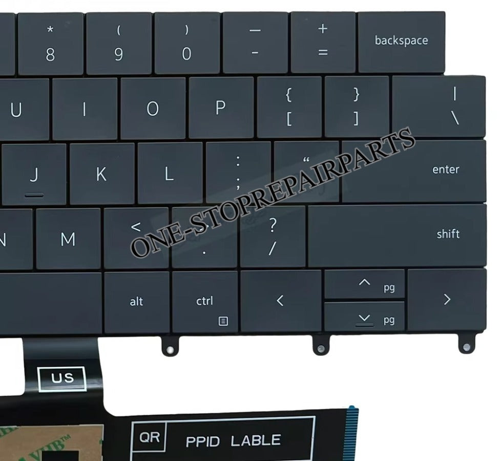 UK GB US English Keyboard Backlight For Dell XPS 14 9440 P184G 0P66PH P66PH 0DFRF5 Laptop Backlit Light Replacement Keyboards Dell laptop repair parts