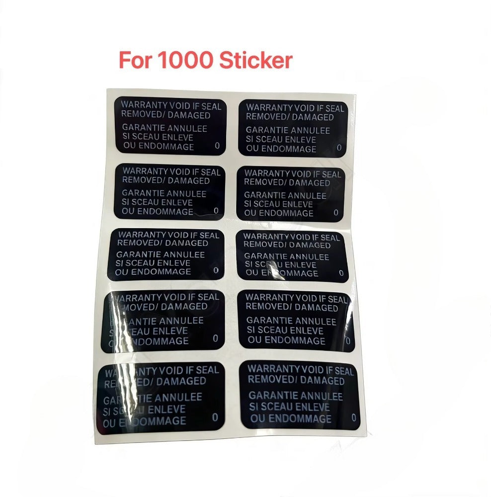 20Pcs/Lot Replacement for Ps4 1000 11XX 1200 20xx Slim Pro Housing Host Warranty Sticker for Ps5 Console Case Shell Label Seal Game console repair parts