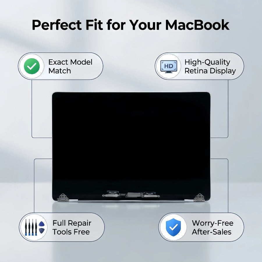 New LCD For Macbook A2337 A2338 A1706 A2179 A1932 A1989 A1708 A2251 A2681 A2289 A2159 A2141 Retina LCD Screen Display Assembly Macbook laptop repair parts