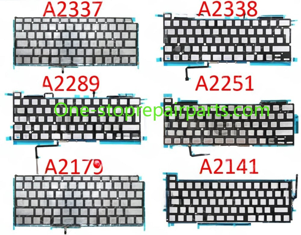 Macbook Pro Air Retina A2179 A2337 A2289 A2251 A2289 A2338 Keyboard Backlight Backlit Sheet Cover