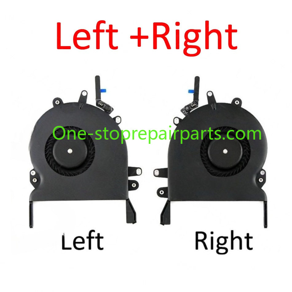 New Laptop A1707 CPU Cooler Cooling Fan Set for Macbook Pro Retina 15" A1707 Left Fan Right Fan Pair Set 2016 2017 Year Macbook repair parts
