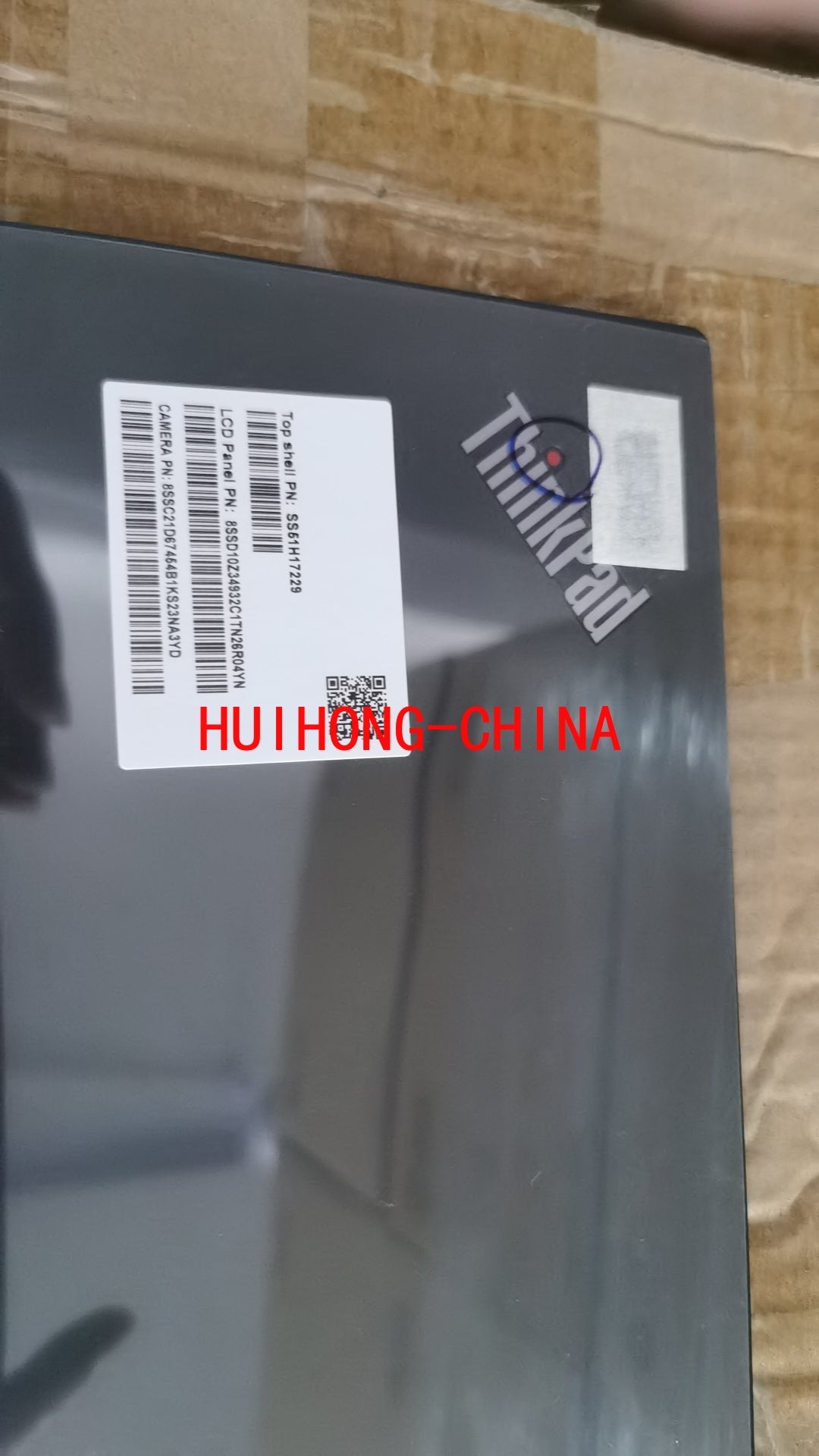 Lenovo Thinkpad P14S Gen3 Gen2 screen assembly upper half, new original LCD screen