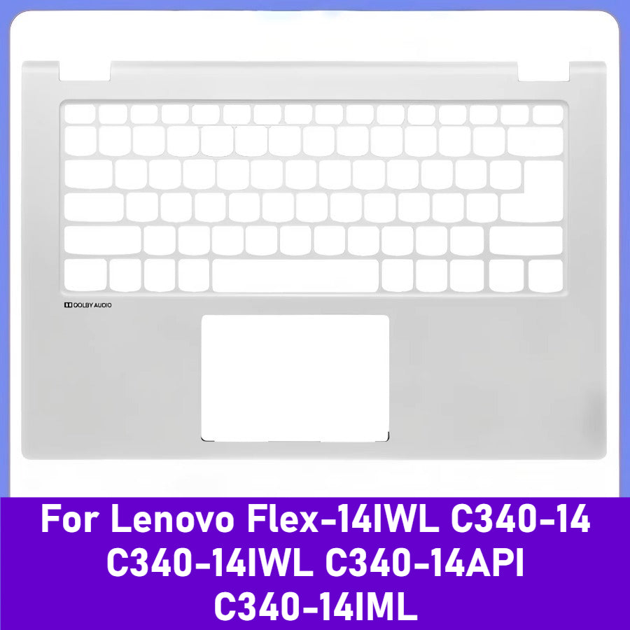 Cover case For Lenovo Flex-14IWL C340-14 C340-14IWL C340-14API C340-14IML Laptop Back Cover/LCD Bezel/Palmrest Cover/Bottom Cover Lenovo laptop repair parts