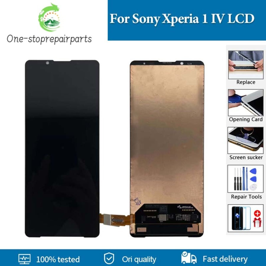6.5" OLED For Sony Xperia 1 IV LCD Display With Burn-shadow Touch Screen Digitizer Assembly For Sony x1 IV Replacement Parts Sony phone repair parts