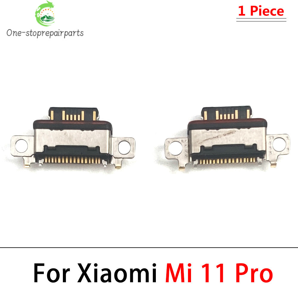 100Pcs New For Xiaomi Mi 8 9 Se 9T 10 10T 11 11T 12 Lite Pro Mi A1 A2 A3 Charger Micro USB Charging Port Dock Connector Socket  Xiaomi  Xiao mi phone repair parts