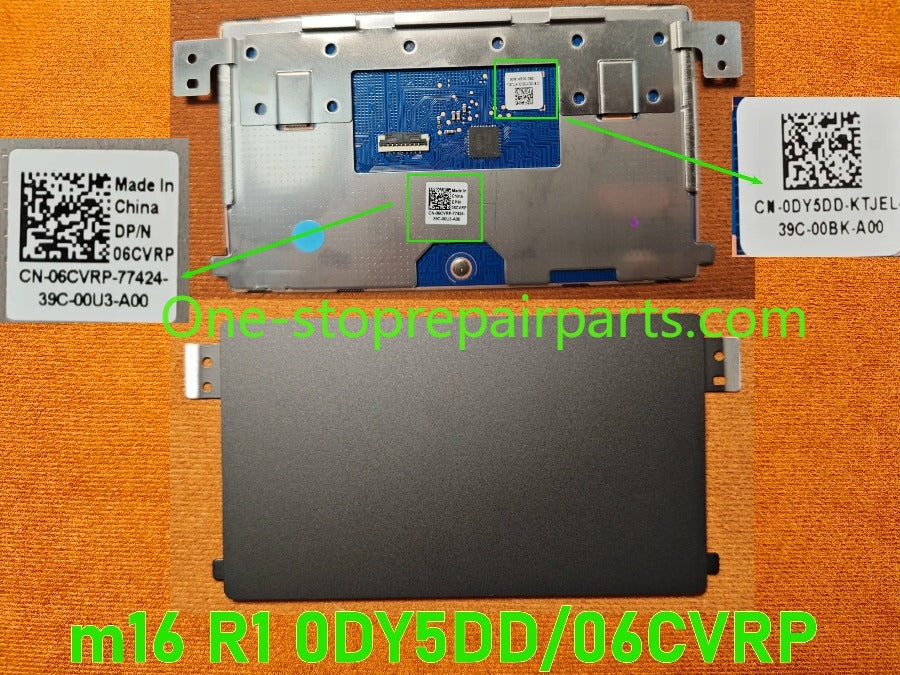 Touchpad  For Alienware alien touchpad x16 R1 r2 x17 r2 m16 R1 R2 m18 R1 R2 HDW14 G2H29 9JJRC 0RY7JP Y4XV5 0F046X trackpad  Alienware Laptop repair parts