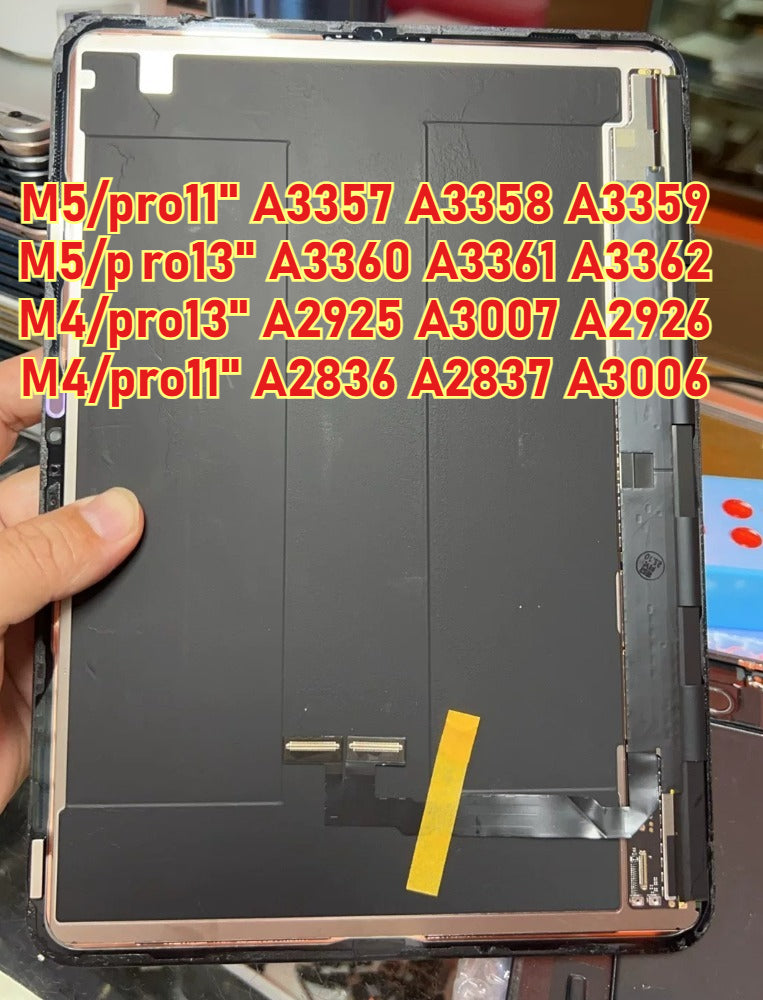 LCD dispaly creen for iPad M4 M5 pro 11" 13" A3357 A3358 A3359 A3360 A3361 A3362 A2925 A3007 A2926 A2836 A2837 A3006 lcd touch screen digizer glass assembly iPad repair parts