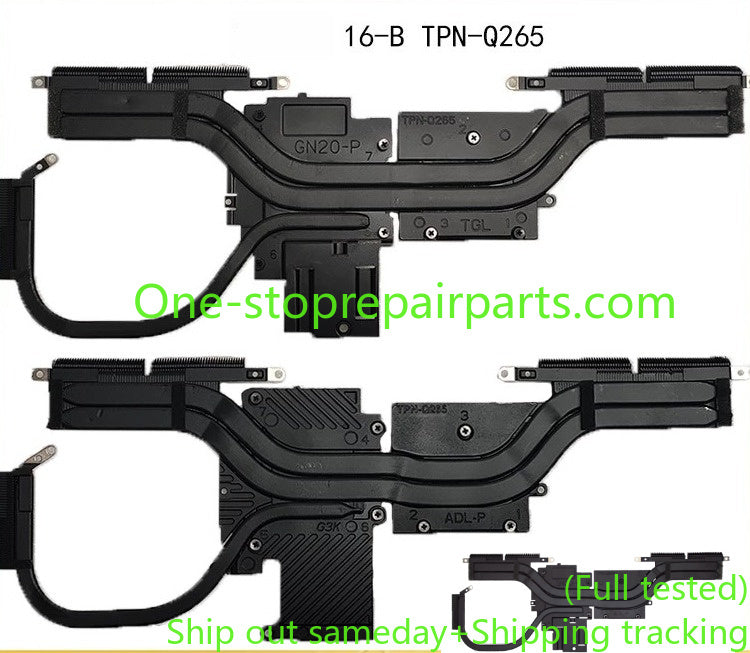 CPU GPU cooling heatsink For HP OMEN7 /8 TPN-Q265 ADL-P GN20-P N08450-001 M75511-001 N08458-001 radiator