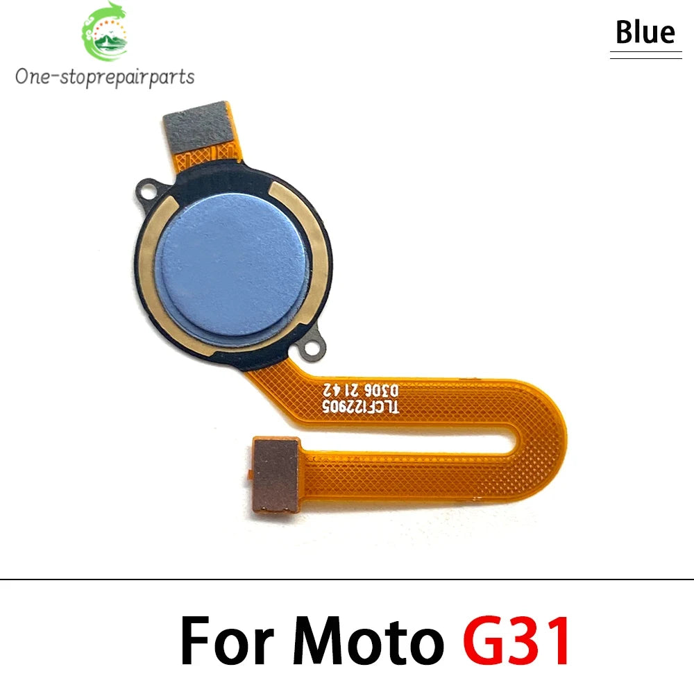 For Motorola Moto G22 G31 G51 G71 5G Home Button FingerPrint Touch ID Sensor Flex Cable Ribbon Replacement Parts Motorola phone repair parts