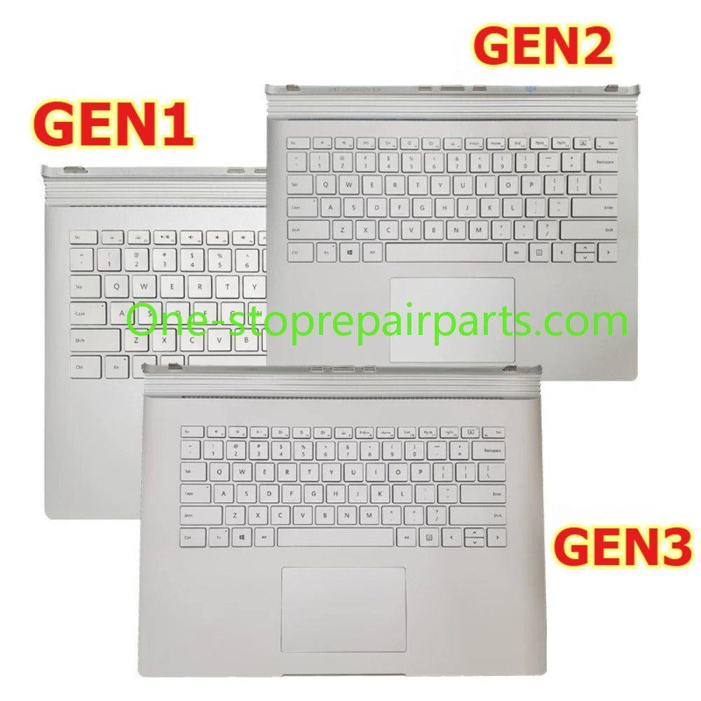 Base Keyboard For 13.5 15 inch Microsoft Surface book1/2/3 generation 1704 1705 1785 1834 1835 1050 1813 6g 1060 1050 965 940 graphic card 2nd 3nd generation