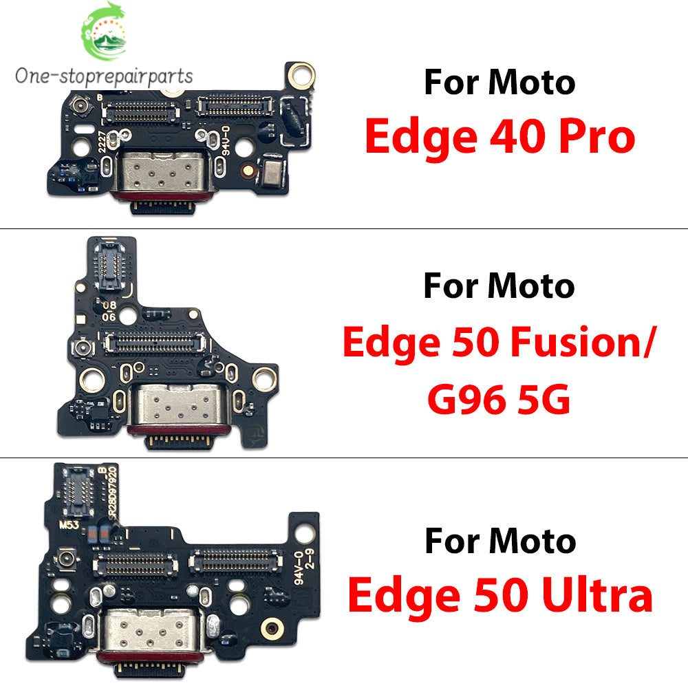 Dock Connector USB Charger Charging Port Micro Board Flex Cable For Motorola Moto Edge 40 50 60 Neo Pro Fusion Ultra Stylus Motorola phone repair parts