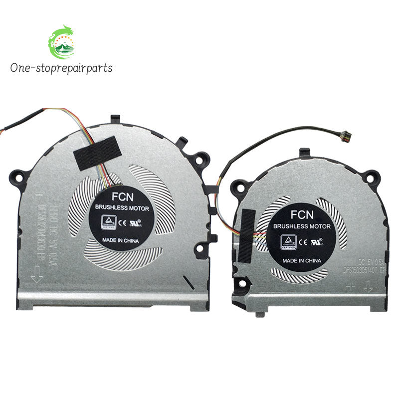 NEW ORIGINAL Laptop CPU GPU Cooling Cooler Fan For Lenovo ThinkBook 13s IML -IWL Lenovo laptop repair parts