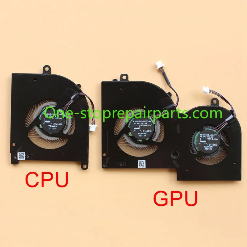New Laptop CPU GPU Cooling Fan Cooler BS5405HS-U4W BS4505HS-U5C for MSI Creator Z16 MS-1571 1571 MS-1572 1572-CPU-4P MSI laptop repair parts