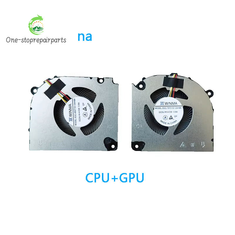 New ORIGINAL Laptop Cpu GPU Cooling Fan FOR ACER Nitro 6 Shadow N24JC1 N24JC2 SH16-71-5G41 Acer laptop repair parts
