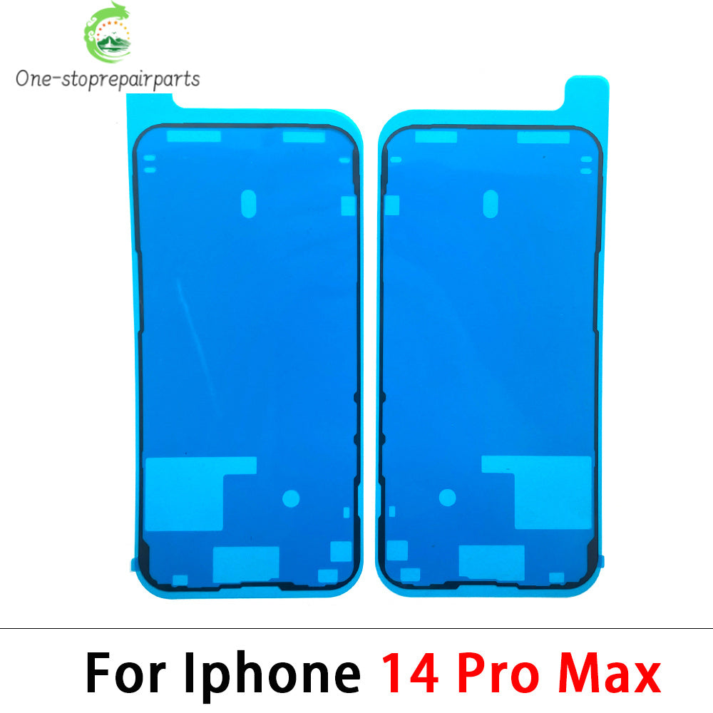 50Pcs, New For iPhone 11 12 13 14 14Pro 15 15Pro Pro Max Waterproof Sticker Adhesive LCD Display Frame Tape Glue Repair Parts iPhone phone repair parts