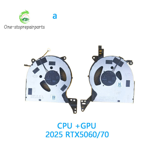 New Original Laptop CPU GPU Cooling Fan FOR Lenovo Legion R7000P 2025 RTX5060/70 Lenovo laptop repair parts