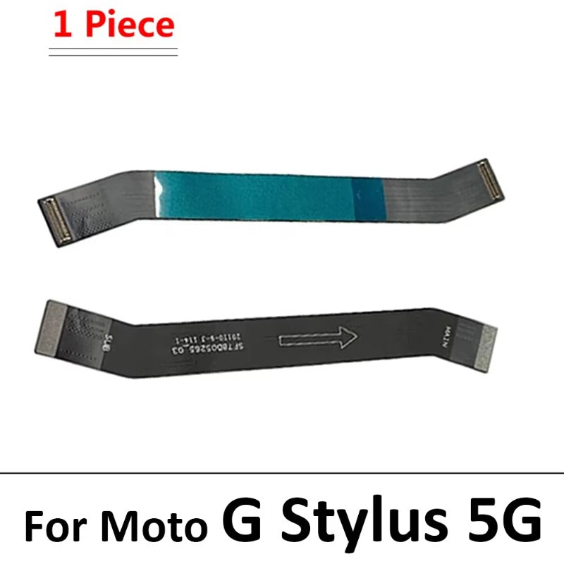 For Moto Motorola G 5G Plus G Power Play Stylus 5G 2021 2022 2023 Main Motherboard Connector Board Mainboard Flex Cable Motorola phone repair parts